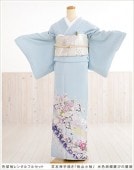 色留袖 レンタル　it046　色留袖レンタル　結婚式　着物レンタル　色留袖　留袖レンタル　色留袖レンタル　食事会　色留袖　表彰式　　五つ紋　親族　姉　祖母　式典　人気　正絹　往復送料無料　京友禅手描き
