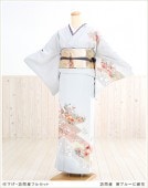 訪問着　レンタル　hw1105　〔結婚式〕〔着物レンタル〕〔七五三〕〔付け下げ レンタル〕〔夏着物〕〔訪問着 フルセット 一式〕〔お宮参り〕〔753〕〔卒業式〕〔入学式〕〔結納〕〔ママ〕〔母親〕〔正絹