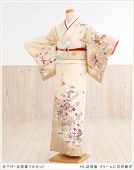 着物レンタル　訪問着 hw1137　卒業式 母 着物　入学式 結婚式　訪問着レンタル　付下げ　七五三 ママ　着物レンタルフルセット　お宮参り　卒園式　お茶会 人気 kimono 母親　送料無料　HL　