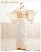 訪問着レンタル 桂由美 hw1294-2 卒業式 母 着物 入学式 ママ 着物レンタル 結婚式 七五三 訪問着フルセット お宮参り　753 お茶会 結納 貸衣裳 ブランド 人気 豪華 ママ 母親「八重