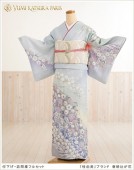 訪問着レンタル 桂由美 hw1328 卒業式 母 着物 入学式 着物レンタル ママ 七五三 結婚式 お宮参り 訪問着フルセット 結納 お茶 kimono 人気 ブランド 753 母親  春映辻が花