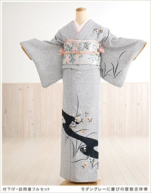 母親着物 レンタル フルセット 小さめ 訪問着レンタル 七五三 卒業式