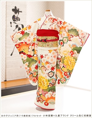 貸衣裳ぽえむ 8歳～10歳 女の子 ブランド着物 レンタル 七五三 発表会
