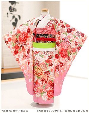 7歳 女の子 七五三 着物セット レンタル ブランド 結婚式 前撮り 753