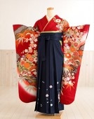 卒業式 女 袴レンタル fboh1110　着物レンタル　卒業袴【フルセットレンタル】大人用　女性　大学　短大　専門学校　謝恩会　高校　文化祭　大きめ小学生　卒業式袴　２月　３月　４月　袴レンタル　人気