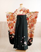 卒業式 女 袴レンタル fboh1162　着物レンタル　卒業袴【フルセットレンタル】大人用　女性　大学　短大　専門学校　謝恩会　高校　文化祭　大きめ小学生　卒業式袴　２月　３月　４月　袴レンタル　人気