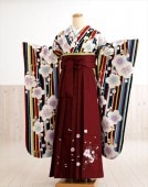卒業式 袴 レンタル 女　oh1201【卒業袴フルセットレンタル】大人用　女性　大学　短大　専門学校　謝恩会　高校　文化祭　大きめ小学生　卒業式袴　２月　３月　４月　袴レンタル　人気　春　往復送料無料