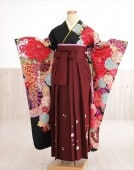 卒業式 女 袴レンタル fboh1065 着物レンタル 卒業袴【フルセットレンタル】大人用 女性 大学 短大 専門学校 謝恩会 高校 文化祭 大きめ小学生 卒業式袴 ２月 ３月 ４月 袴レンタル 人気