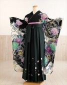 卒業式 女 袴レンタル fboh1145　着物レンタル　卒業袴【フルセットレンタル】大人用　女性　大学　短大　専門学校　謝恩会　高校　文化祭　大きめ小学生　卒業式袴　２月　３月　４月　袴レンタル　人気