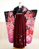 卒業式 袴 レンタル 女　oh1042　着物レンタル　卒業袴【フルセットレンタル】大人用　女性　大学　短大　専門学校　謝恩会　高校　中学校　文化祭　大きめ小学生　卒業式袴　２月　３月　４月　袴レンタル