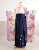 卒業式 女 袴レンタル fboh1054　着物レンタル　卒業袴【フルセット】大人用　女性　大学　短大　専門学校　謝恩会　高校　文化祭　大きめ小学生 ２月 ３月 ４月 人気 春 往復送料無料  白地ぼか