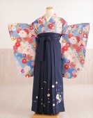 卒業式 袴 レンタル 女 oh5012 フルセットレンタル 大人用 女性 大学 短大 専門学校 謝恩会 高校 文化祭 大きめ小学生 卒業式袴 ３月 ４月 袴レンタル 人気 春 往復送料無料 水色に春慶