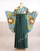 卒業式 袴 レンタル 女 oh5013 フルセットレンタル 大人用 女性 大学 短大 専門学校 謝恩会 高校 文化祭 大きめ小学生 卒業式袴 ３月 ４月 袴レンタル 人気 春 往復送料無料 水色ストラ