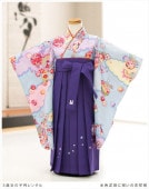 【袴レンタル】3歳 女の子 七五三レンタル h3905 女の子 七五三着物レンタル 2020 貸衣装 ３才 753 結婚式 かわいい おしゃれ 子供着物 人気 水色疋田に祝いの吉祥毬|女の子七五三《３