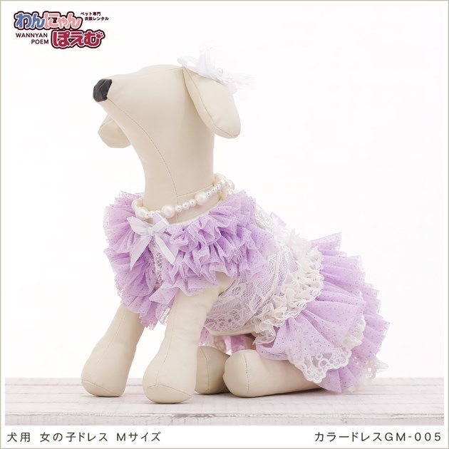 犬のドレスレンタル Mサイズの小型犬や中型犬 結婚式 七五三 撮影会 高級ペットドレス 犬のドレスレンタル Mサイズの小型犬や中型犬 結婚式 七五三 撮影会 高級ペットドレス