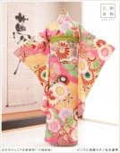 10歳から13歳女の子正絹着物レンタル、ジュニア振袖（十三参りや二分の