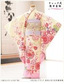 3歳男の子七五三着物レンタル｜ 被布セット「陽気な天使」 黒地