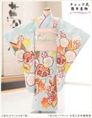 7歳女の子総絞り正絹着物レンタル七五三｜上質で高級な絹のお