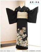 夏用単衣タイプのトールサイズ桂由美ブランド留袖レンタル、身長170cm