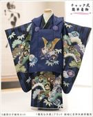7歳女の子総絞り正絹着物レンタル七五三｜上質で高級な絹のお着物