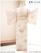 夏用訪問着 レンタル 夏 夏物 単衣 着物 結婚式 6月 7月 8月 9月 お宮参り