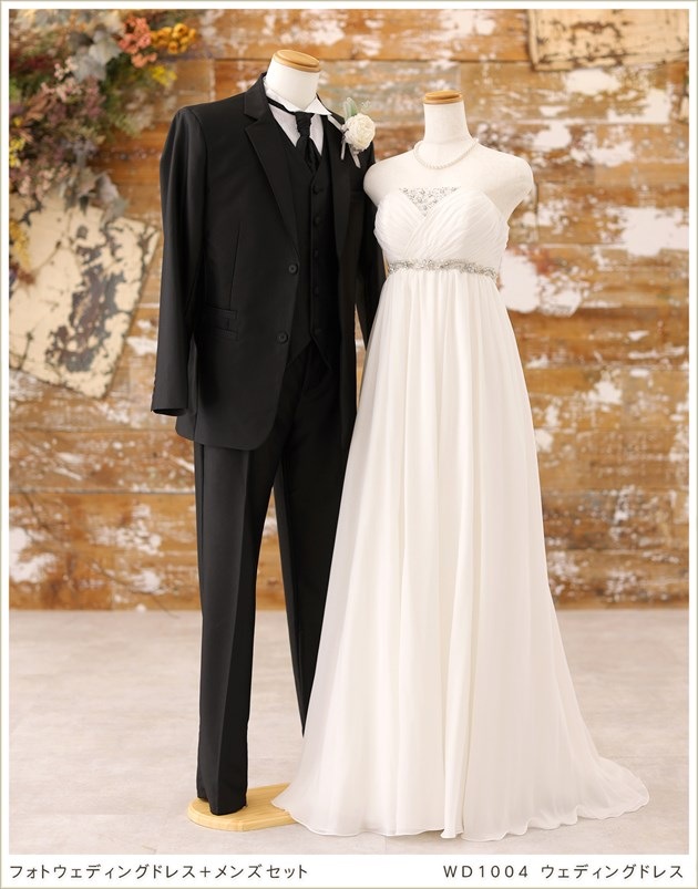 �ե��ȥ����ǥ��� �����ǥ��󥰥ɥ쥹��󥿥� ���� wd1004 ��ɥ쥹 7��11�� �ۥ磻�� ��Ϻ���������ɥ��å� wedding �̿����� �̿������η뺧�� ����������󻣱�