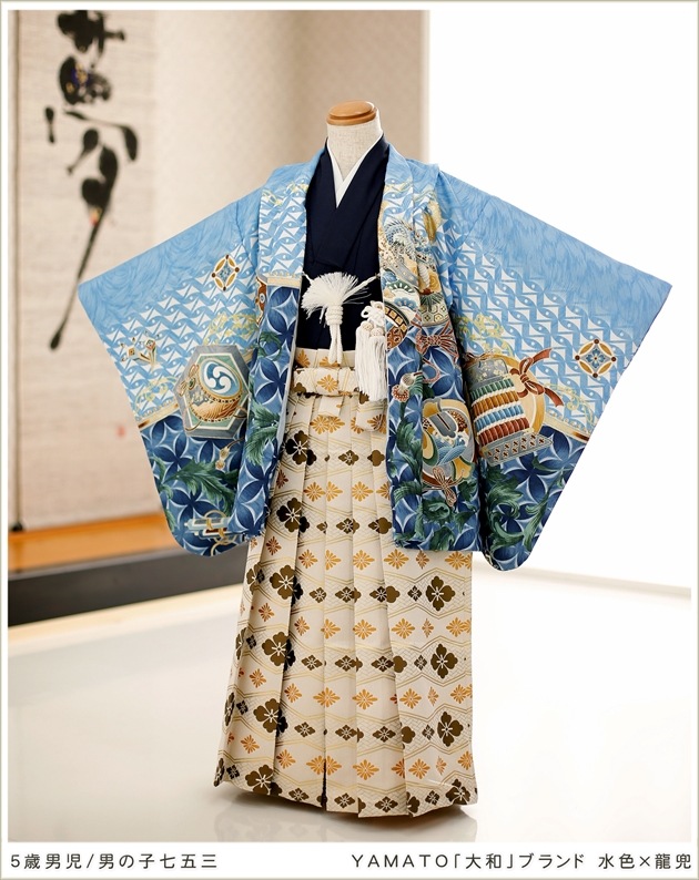 七五三 5歳 男の子 着物セット 袴レンタル ブランド 753 人気