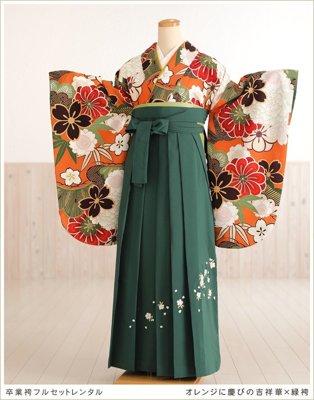 袴セット 大学卒業式 大学生 専門 卒業式 袴 女子 3点セット 未使用 美  