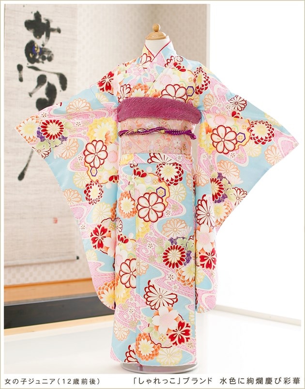 ★みるきーねむ です★アンティーク　ジュニア　女の子　子供着物　NO2 ☆みるきーねむ 様専用です☆アンティーク ジュニア 女の子 子供着物