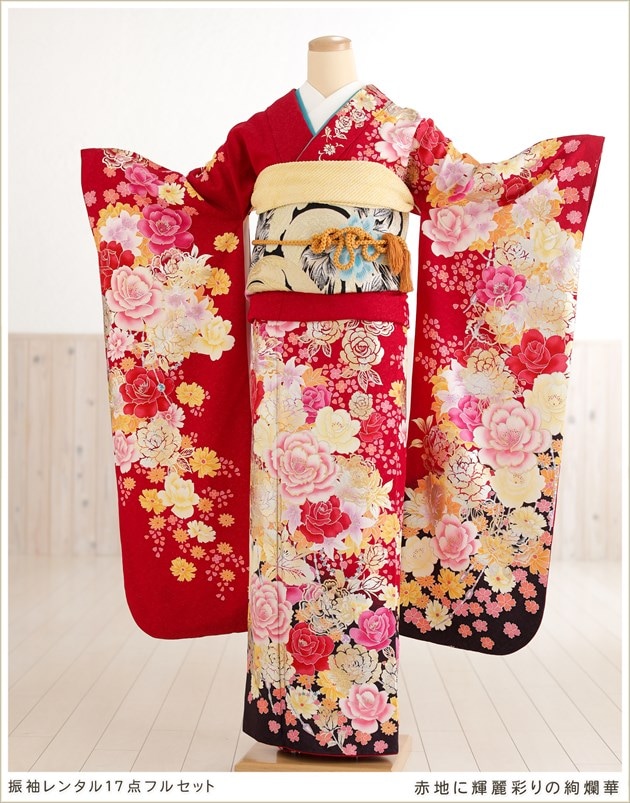 振袖 フルセット 楽天市場】【レンタル】振袖 レンタル 成人式 振袖 フルセット
