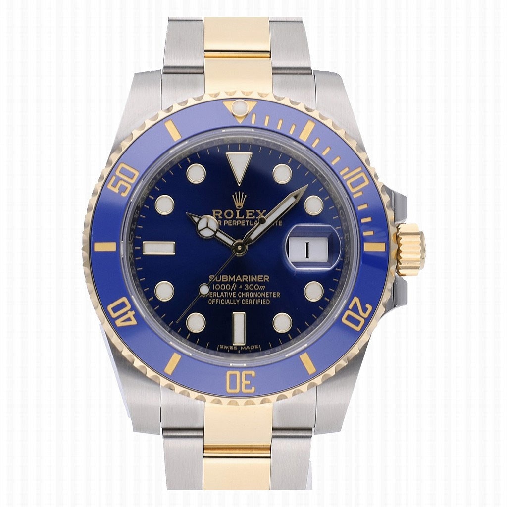 [未使用]ロレックス サブマリーナー デイト ブルー 116613LB ランダム メンズ