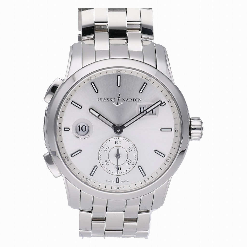 [中古]ユリスナルダン デュアルタイム・マニュファクチュール 3343-126-7/91 メンズ