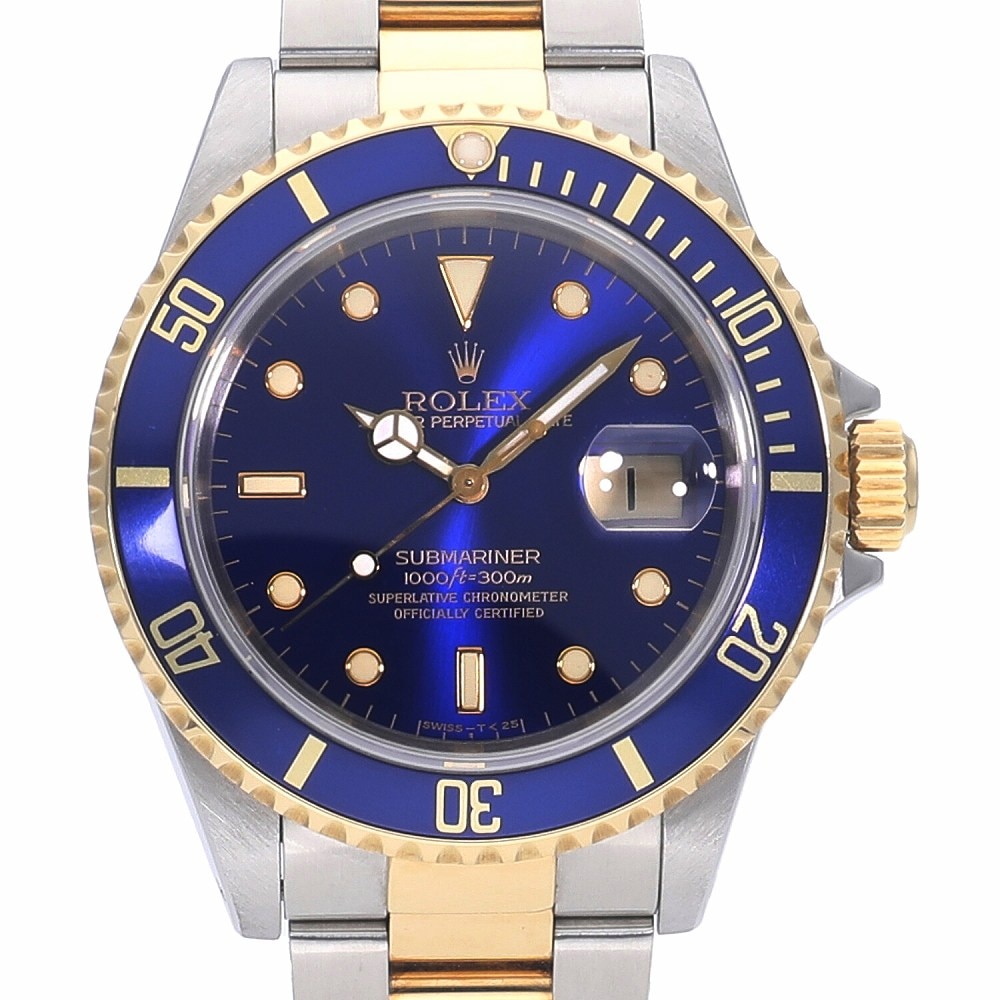 [中古]ロレックス サブマリーナー デイト バイオレット／パープル 16613 N番 メンズ