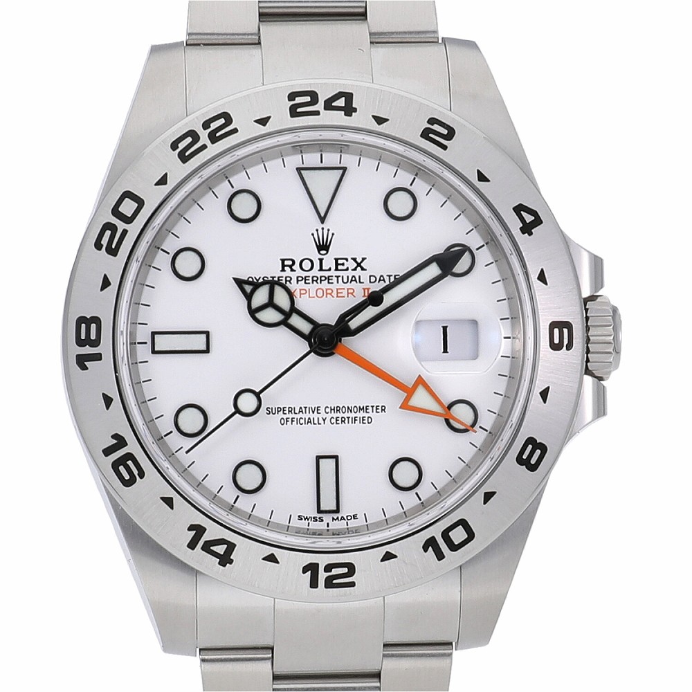 [新品]ロレックス エクスプローラーII ホワイト 216570 メンズ
