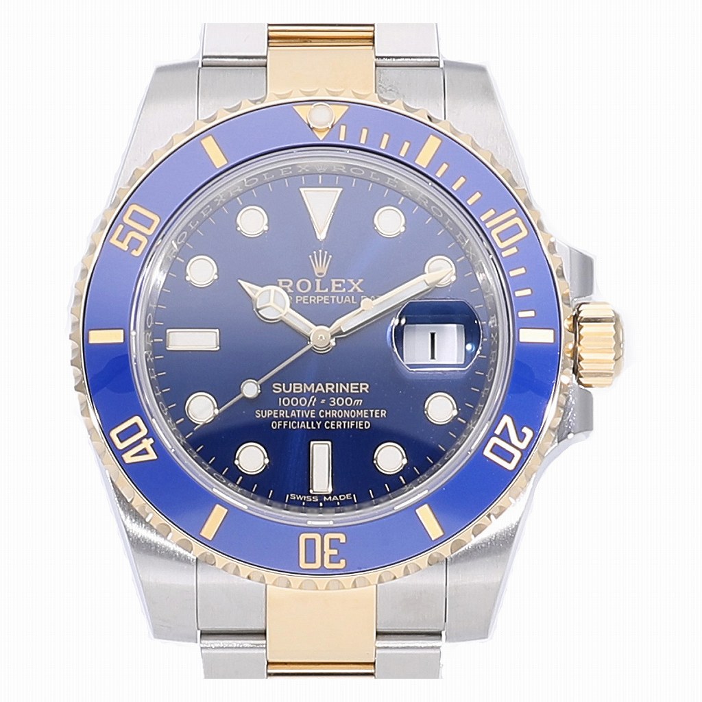 [未使用]ロレックス サブマリーナー デイト ブルー 116613LB ランダム メンズ