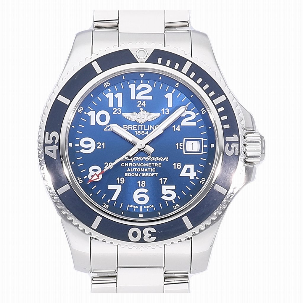 [中古]ブライトリング スーパーオーシャンII 42 A182C15PSS (A17365) メンズ