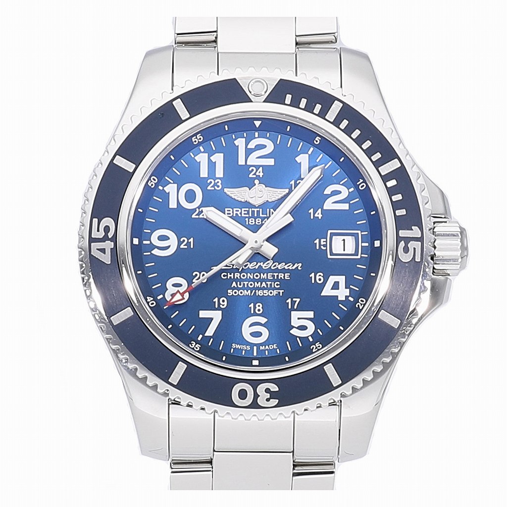 [中古]ブライトリング スーパーオーシャンII 42 A182C15PSS (A17365) メンズ