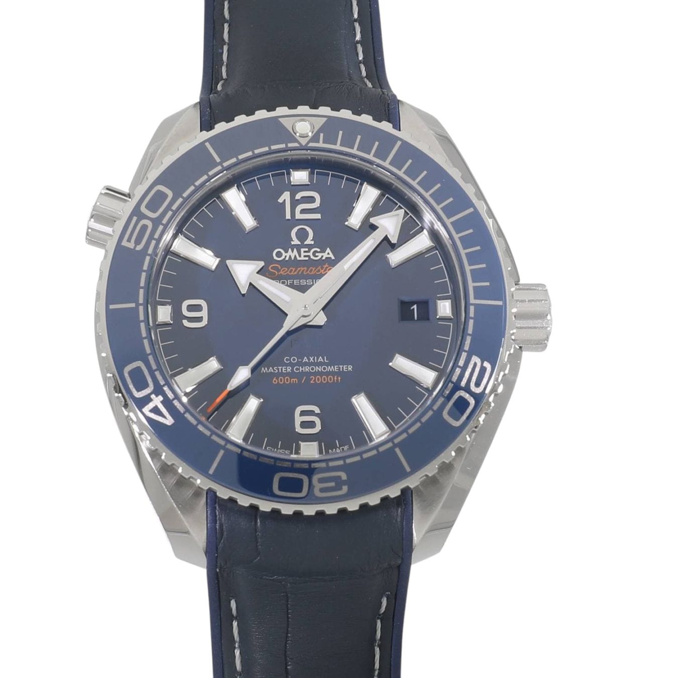 [新品]オメガ シーマスター プラネットオーシャン 600m コーアクシャル マスタークロノメーター 215.33.40.20.03.001 ブルー メンズ