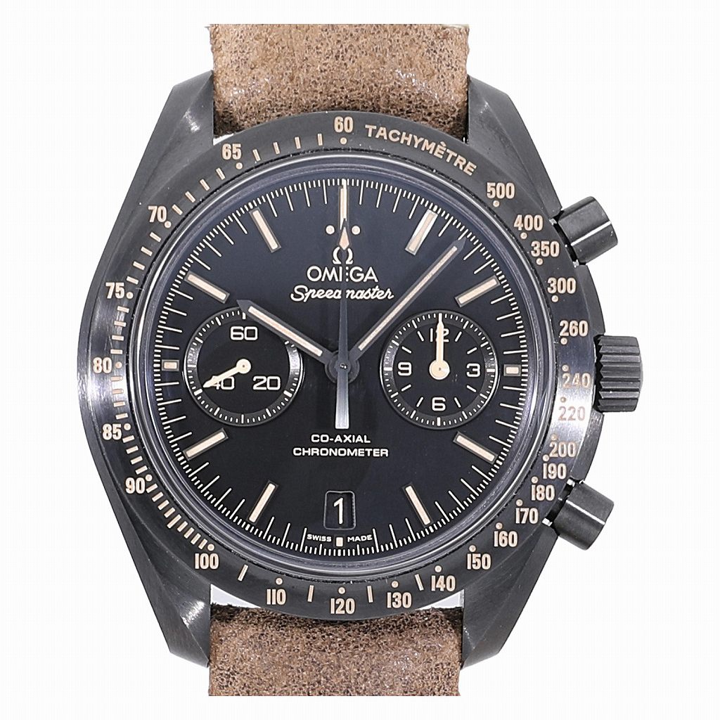 [新品]オメガ スピードマスター ムーンウォッチ オメガコーアクシャル クロノグラフ ヴィンテージブラック 311.92.44.51.01.006 メンズ