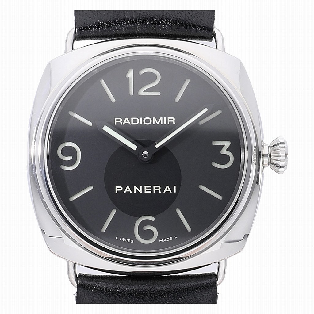 パネライ ラジオミール ベース PAM00210 ブラック メンズ 時計