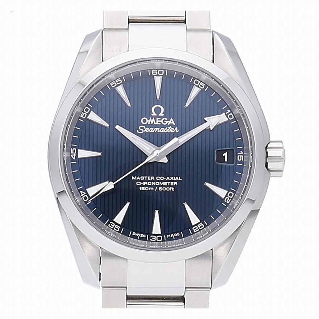オメガ OMEGA シーマスターアクアテラ 150M コーアクシャル 【中古】 1612 | [中古]オメガ シーマスター アクアテラ150m マスター