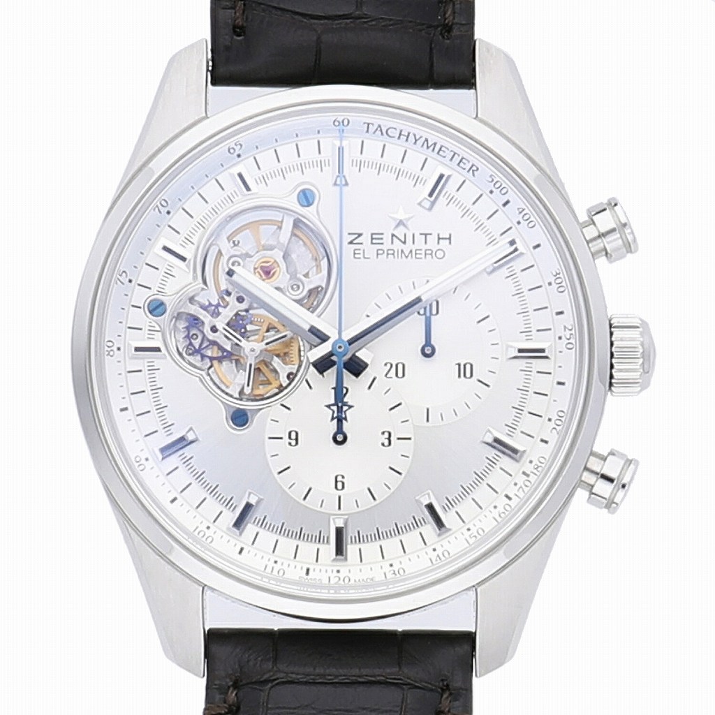 [中古]ゼニス クロノマスター エルプリメロ オープン パワーリザーブ 03.2040.4061/01.C494 メンズ