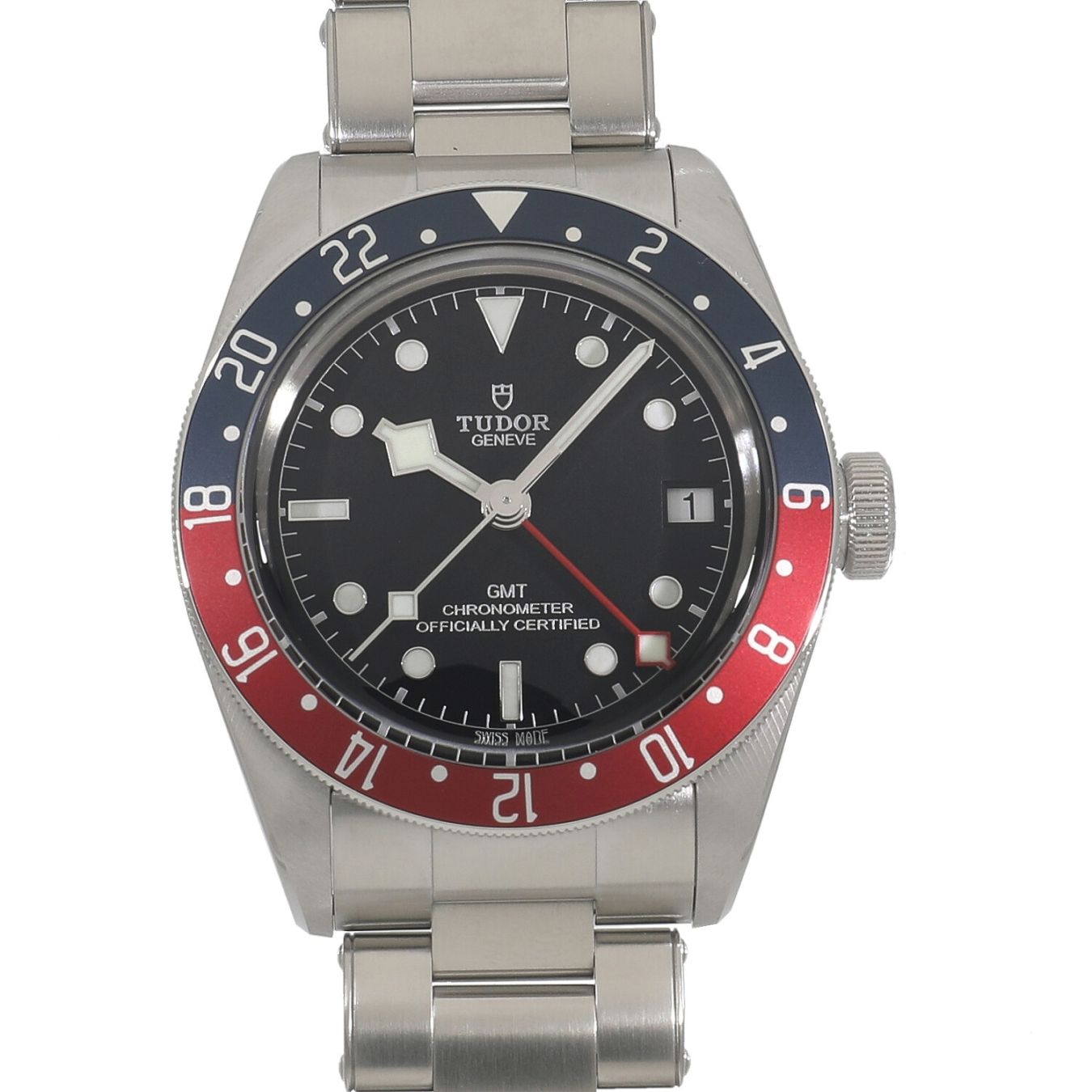 [新品]チューダー ヘリテージ ブラックベイ GMT M79830RB-0001 ブラック メンズ