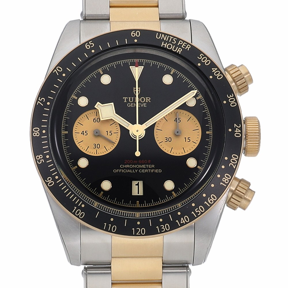 [新品]チューダー ブラックベイ クロノグラフ S&G M79363N-0001 メンズ