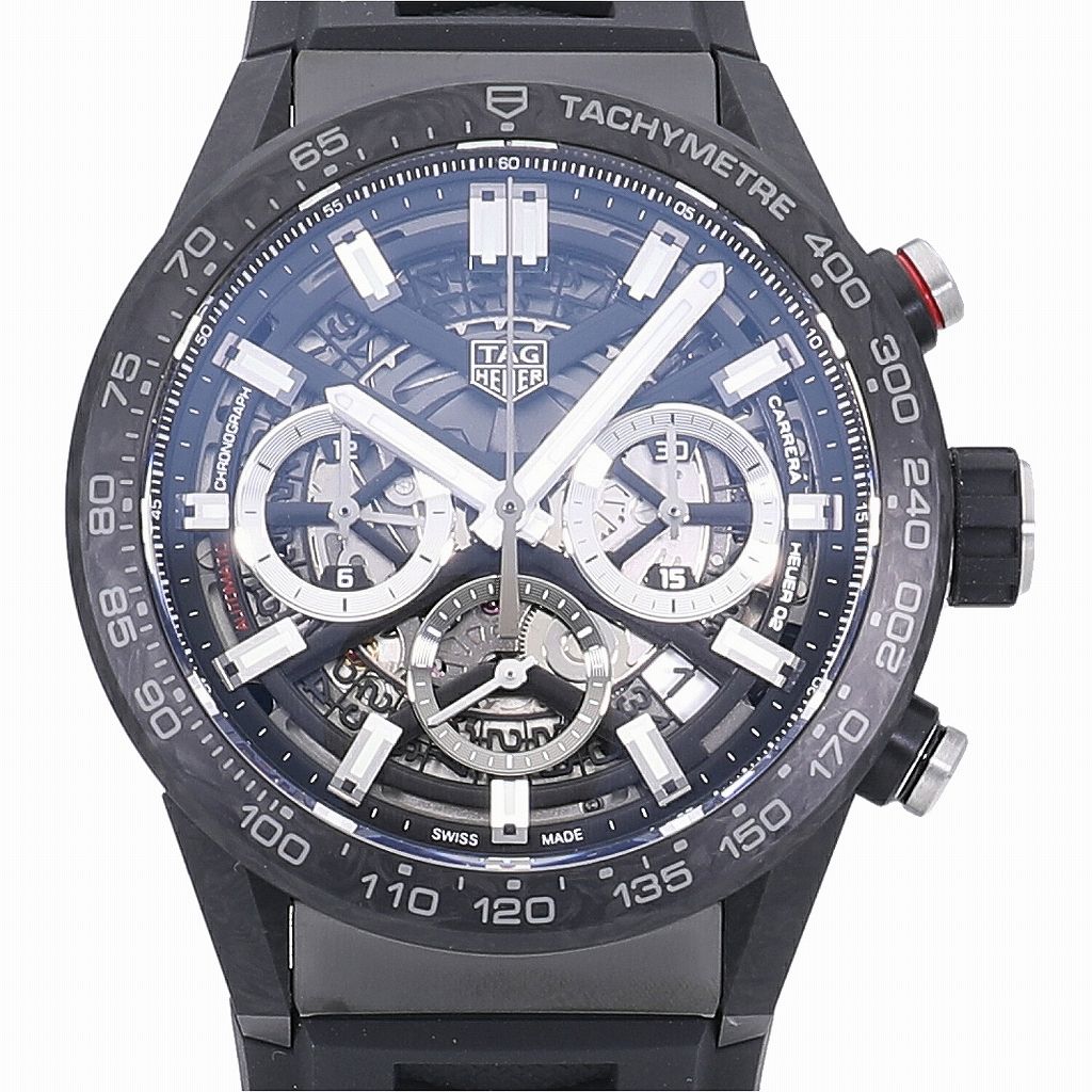 [新品]タグホイヤー カレラ キャリバー ホイヤー02 クロノグラフ CBG2016.FT6143 メンズ