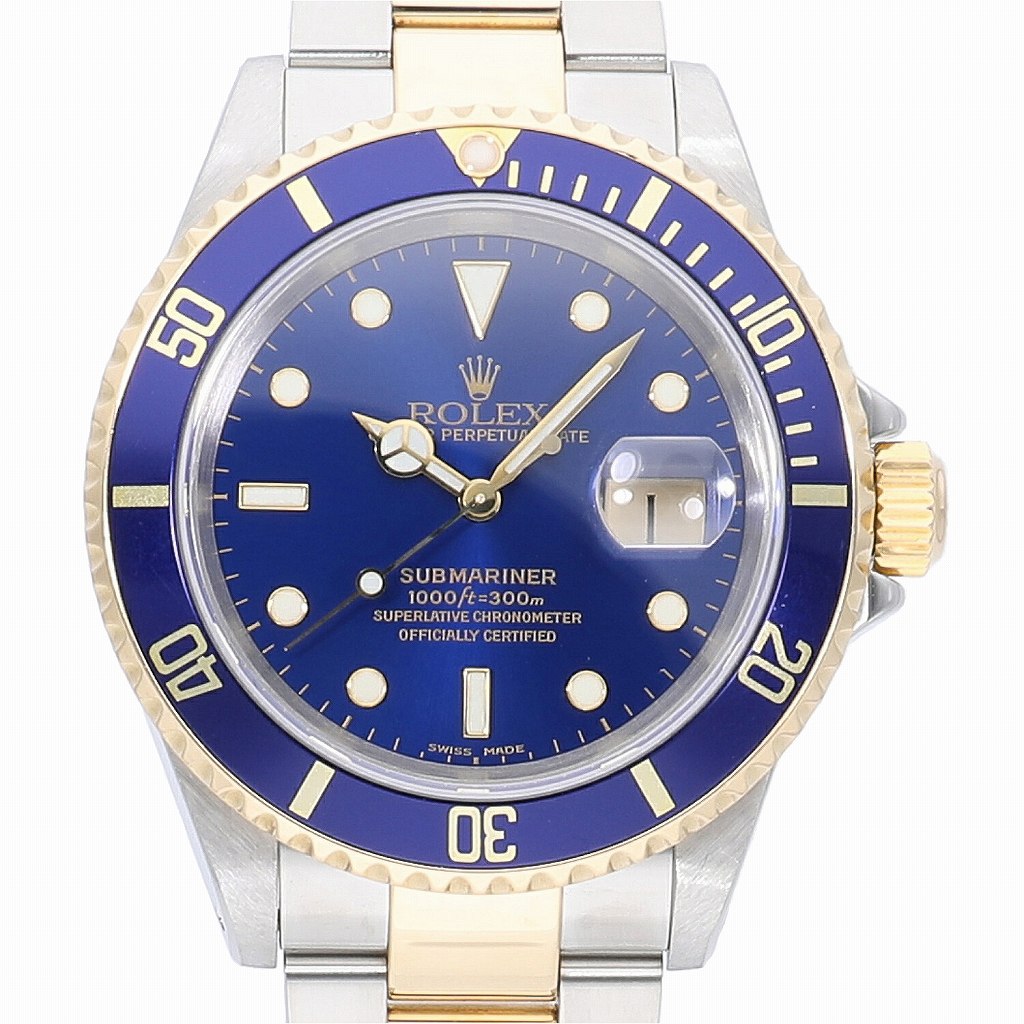 [中古]ロレックス サブマリーナー デイト 16613 K番 メンズ