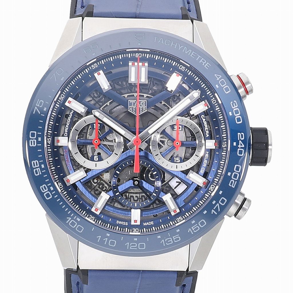 [新品]タグホイヤー カレラ キャリバー ホイヤー02 クロノグラフ CBG2A11.FC6460 メンズ