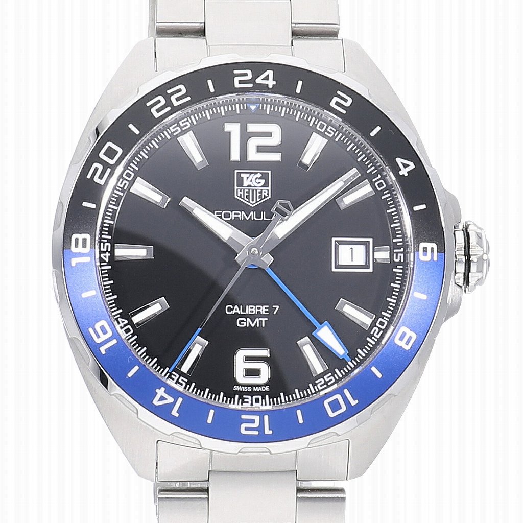 [中古]タグホイヤー フォーミュラーワン キャリバー7 ツインタイム WAZ211A.BA0875 メンズ