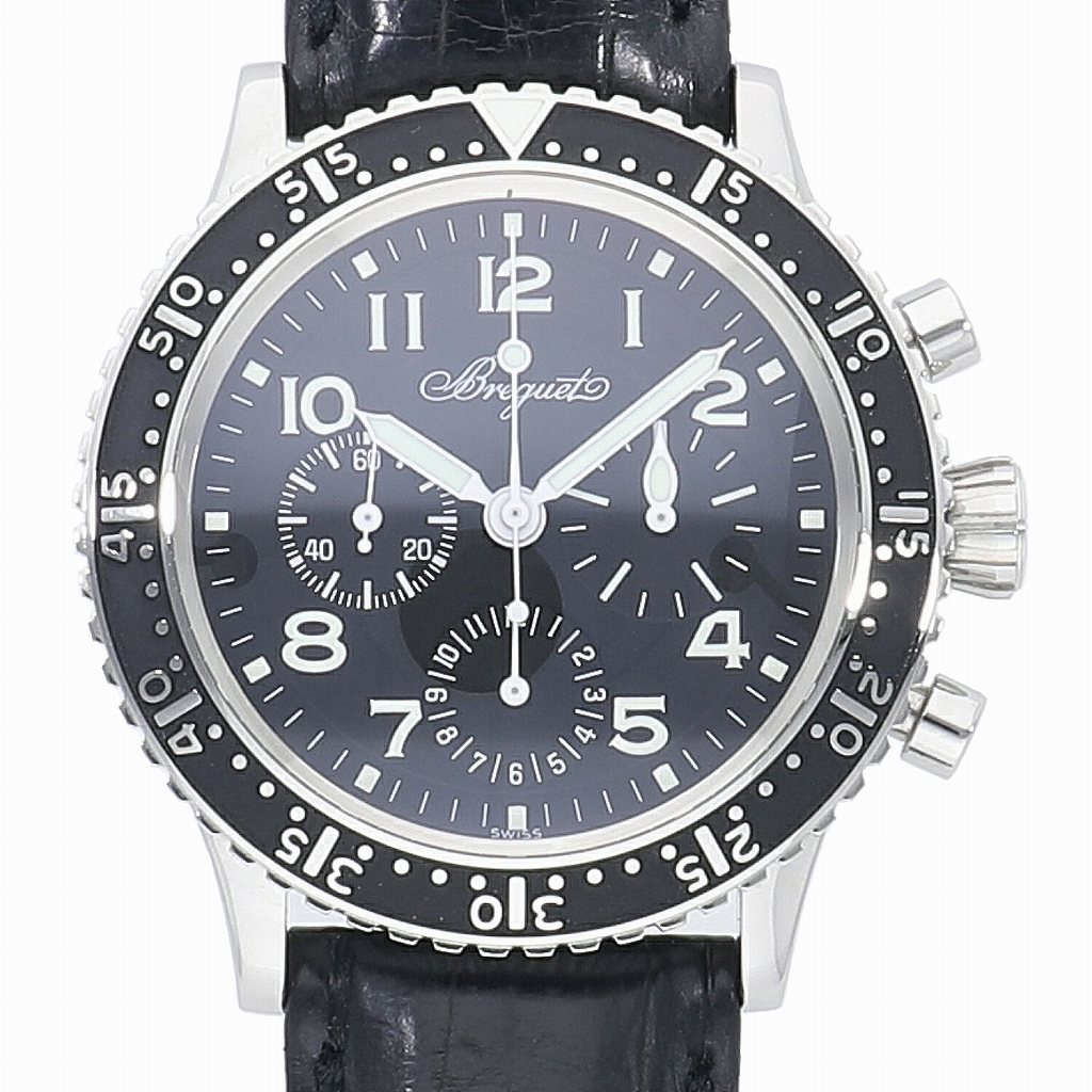 [中古]ブレゲ アエロナバル タイプXX フランス海軍航空部隊100周年 1000本限定 3803ST/92/3W6 メンズ