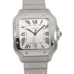 [新品]カルティエ サントス ドゥ カルティエ LM WSSA0018 シルバー メンズ